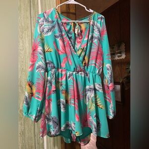 Peach Love California romper